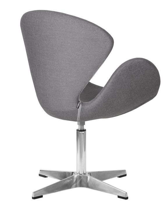Кресло дизайнерское Swan серого цвета - лучшие Офисные кресла в INMYROOM