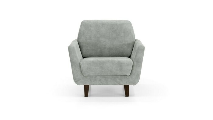 Кресло Глазго серого цвета - купить Интерьерные кресла по цене 22000.0