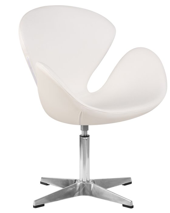 Кресло дизайнерское Swan белого цвета - купить Офисные кресла по цене 30290.0