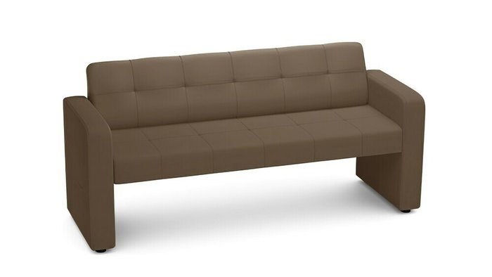 Кухонный диван Бариста 160 коричневого цвета - купить Прямые диваны по цене 19100.0