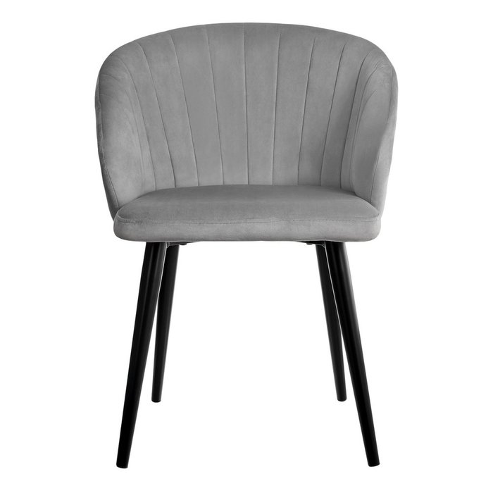 Стул Paola темно-серого цвета - купить Обеденные стулья по цене 11250.0