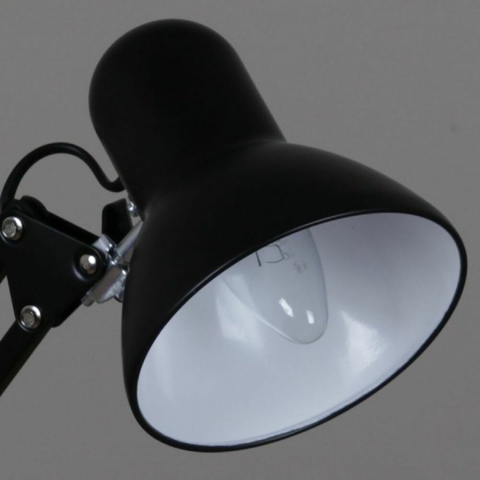 Настольная лампа 00800-0.7-01A BK (металл, цвет черный) - купить Рабочие лампы по цене 1720.0