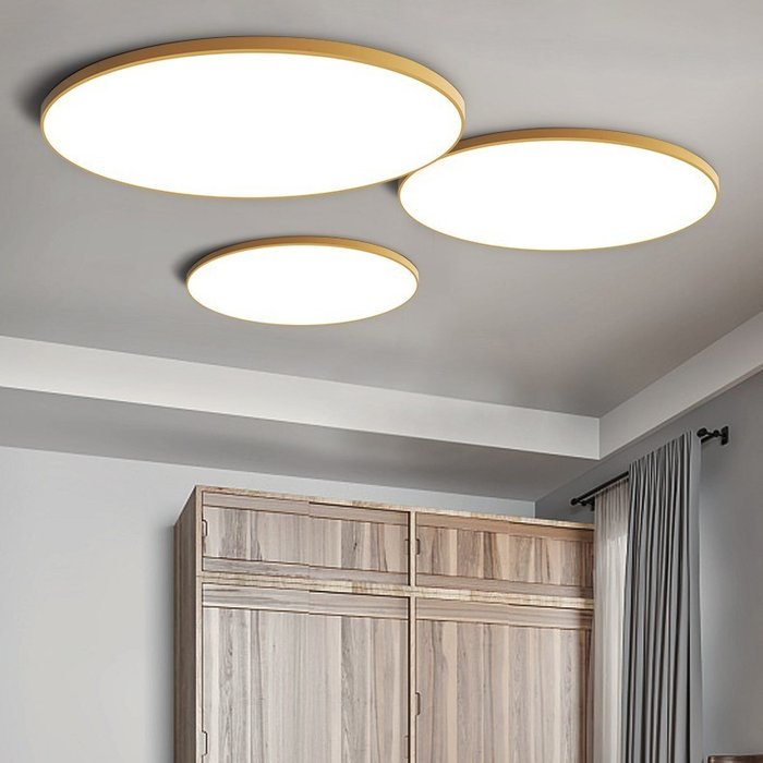 Потолочный светильник Slim D17 белого цвета - лучшие Потолочные светильники в INMYROOM