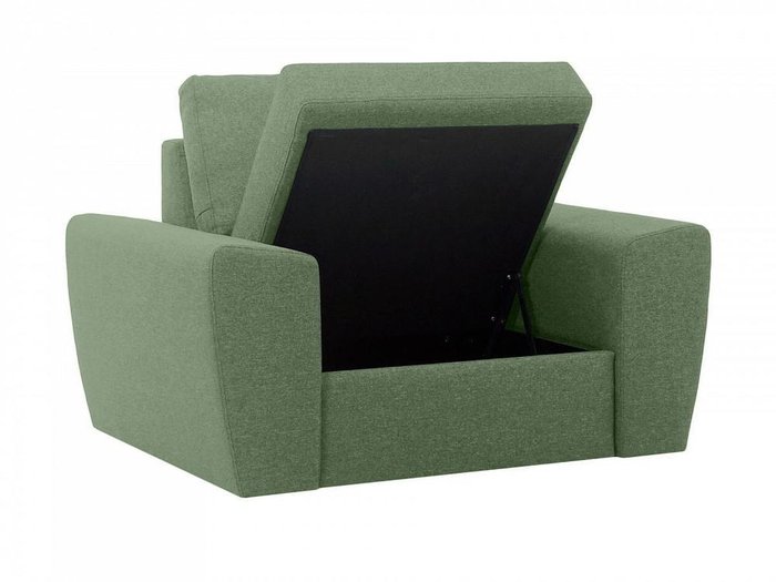 Кресло Peterhof зеленого цвета с ёмкостью для хранения - лучшие Интерьерные кресла в INMYROOM