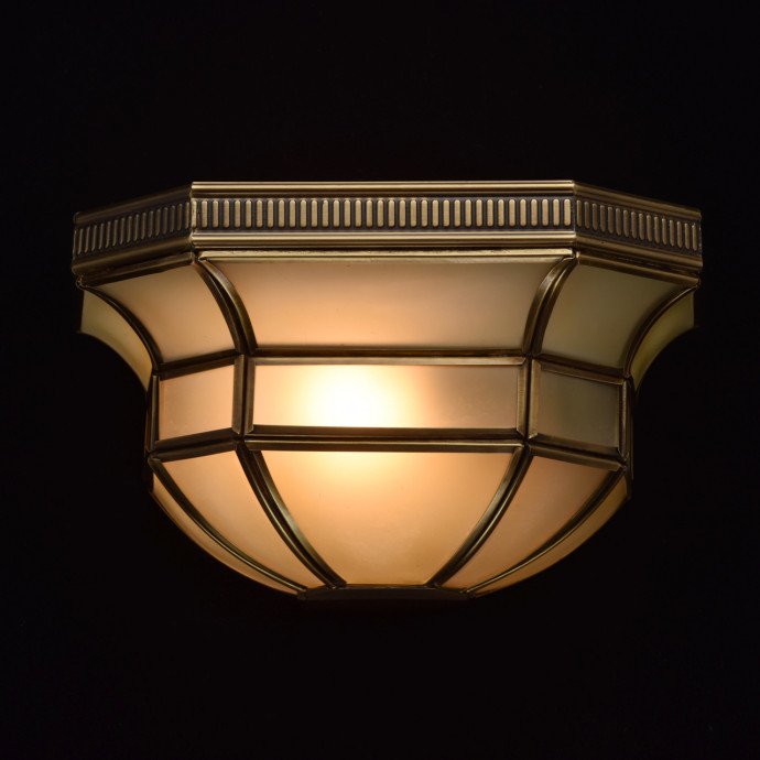 Потолочный светильник Маркиз бело-бронзового цвета - купить Потолочные светильники по цене 9630.0