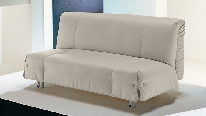 Диван-кровать Генуя S бежевого цвета - купить Прямые диваны по цене 48800.0