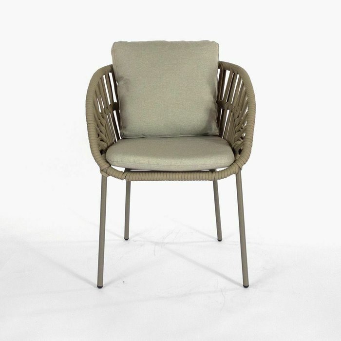 Садовый стул Палермо бежевого цвета - купить Садовые стулья по цене 26900.0