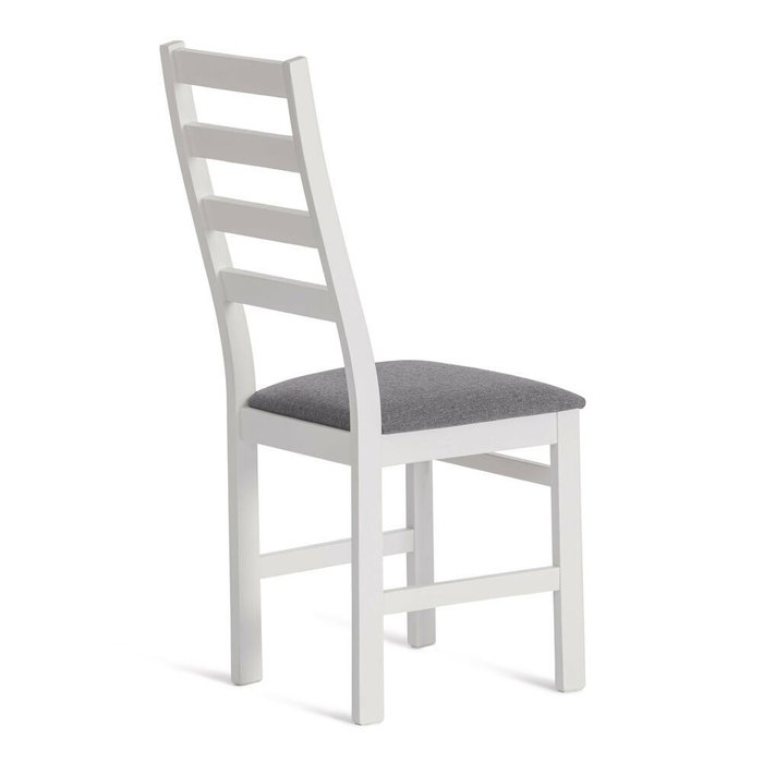 Стул Rosario бело-серого цвета - лучшие Обеденные стулья в INMYROOM