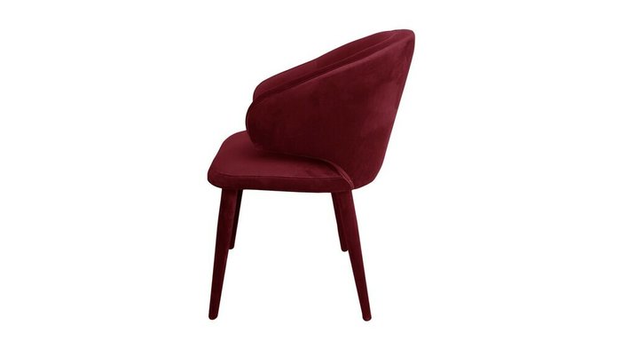 Кресло Лейте бордового цвета - купить Обеденные стулья по цене 16000.0