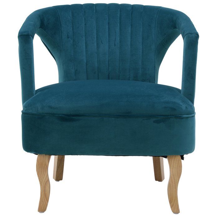 Кресло темно-бирюзового цвета - купить Интерьерные кресла по цене 34880.0