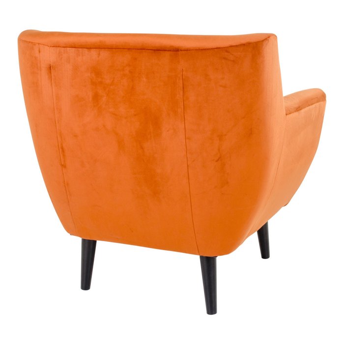 Кресло Monte оранжевого цвета - лучшие Интерьерные кресла в INMYROOM