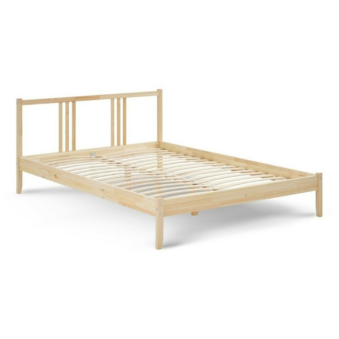Кровать Ускар 140x200 бежевого цвета - лучшие Кровати для спальни в INMYROOM Кровать Ускар 140x200 бежевого цвета - лучшие Кровати для спальни в INMYROOM