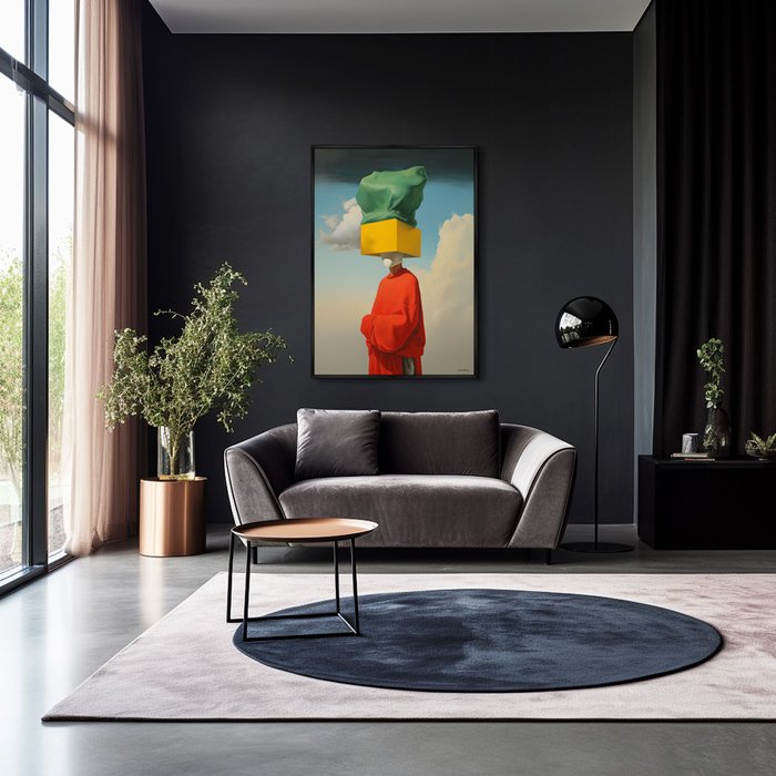 Репродукция картины Vibe collection, Homo novus, No 2, 2024г. - лучшие Картины в INMYROOM