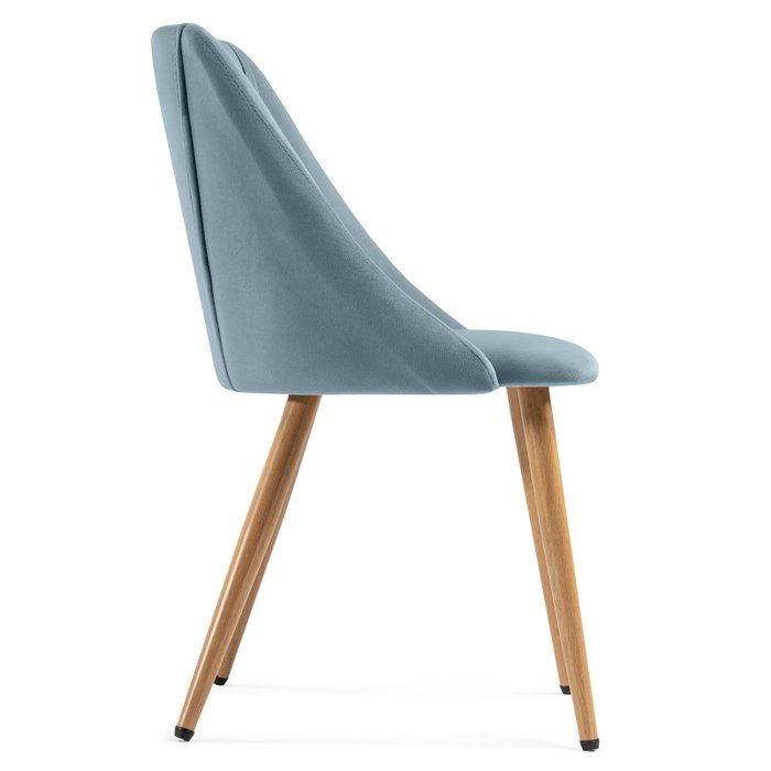 Стул Morgan голубого цвета - лучшие Обеденные стулья в INMYROOM