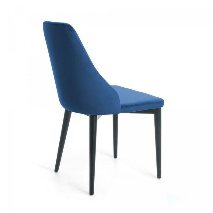 Стул Roxie синего цвета - лучшие Обеденные стулья в INMYROOM