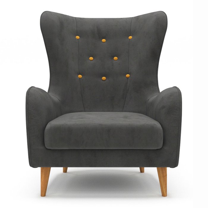 Кресло Montreal черного цвета - купить Интерьерные кресла по цене 36500.0