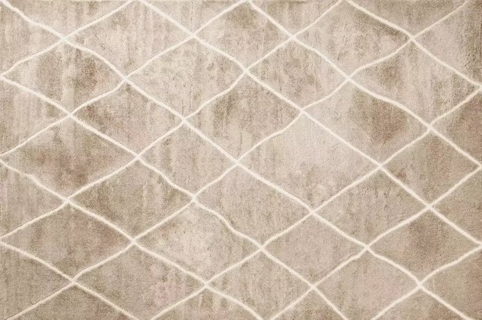 Ковер Wave 160x230 бежевого цвета