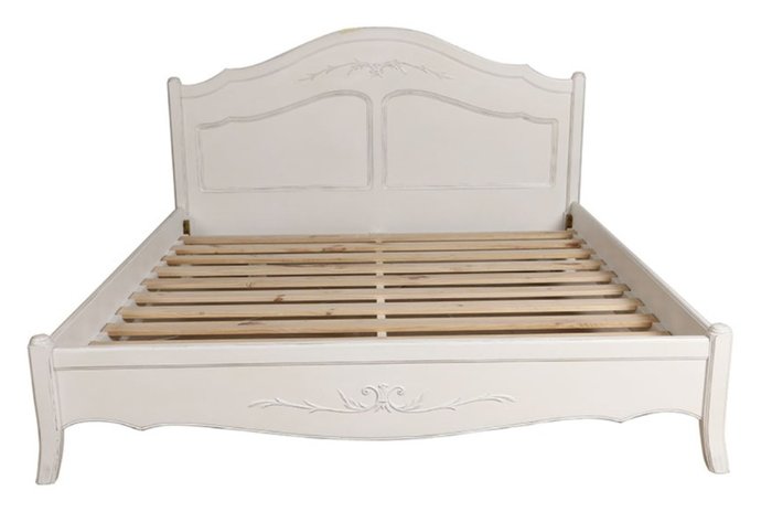 Кровать Авиньон бежевого цвета 120х200   - лучшие Кровати для спальни в INMYROOM