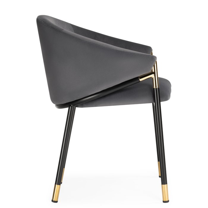 Обеденный стул Molton темно-серого цвета - лучшие Обеденные стулья в INMYROOM