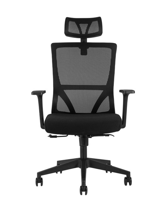Кресло руководителя Top Chairs Local черного цвета - купить Офисные кресла по цене 7990.0