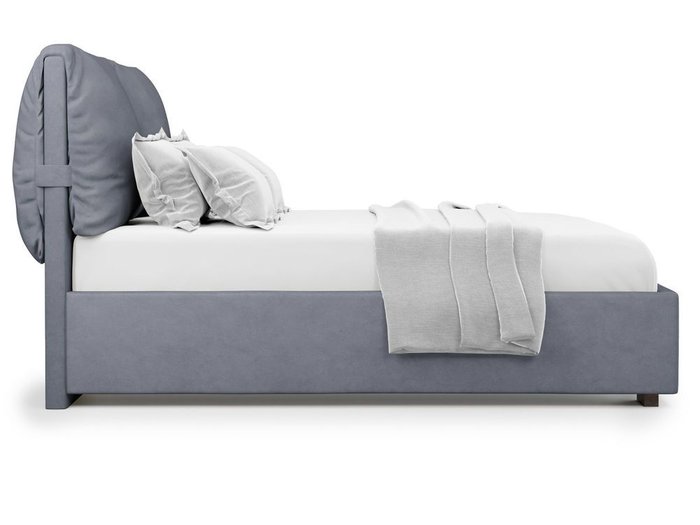 Кровать Trazimeno 140х200 серого цвета - лучшие Кровати для спальни в INMYROOM