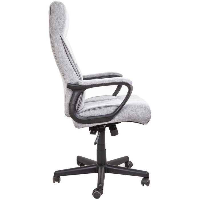 Кресло поворотное Paulo светло-серого цвета - лучшие Офисные кресла в INMYROOM