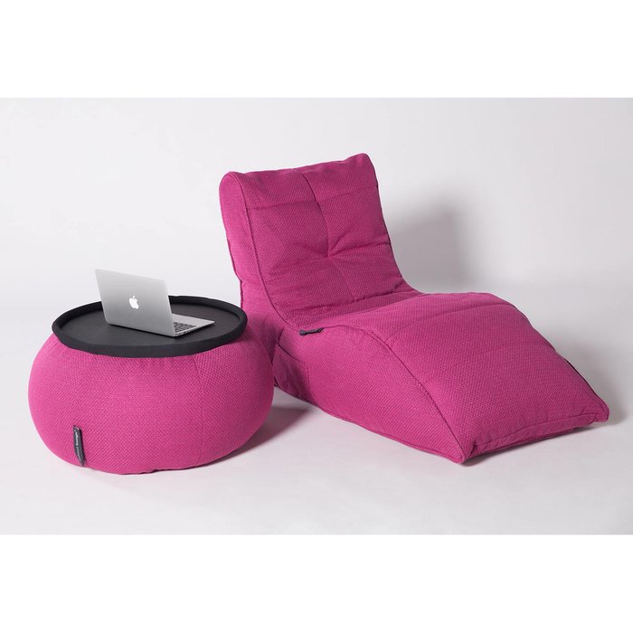 Бескаркасное лаунж кресло Ambient Lounge Avatar Cinema Lounger - Sakura Pink (розовый цвет) - купить Бескаркасная мебель по цене 15990.0