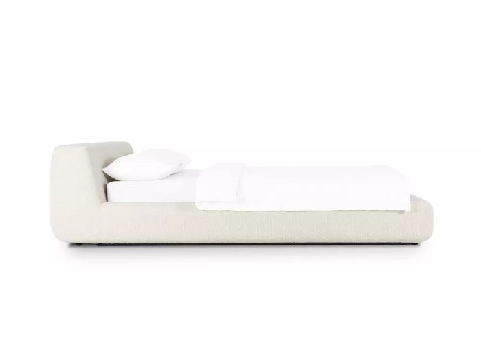 Кровать Vatta 160х200 белого цвета с подъемным механизмом - лучшие Кровати для спальни в INMYROOM