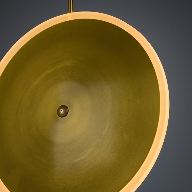 Подвесной светильник Time цвета матового золота - лучшие Подвесные светильники в INMYROOM