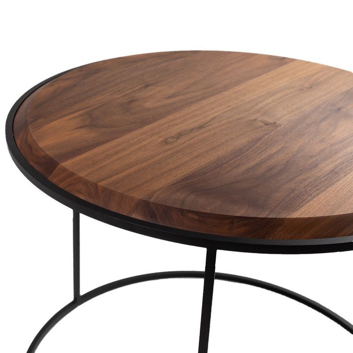 Кофейный стол Acan темно-коричневого цвета - лучшие Журнальные столики в INMYROOM