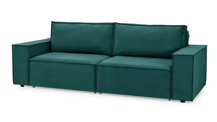 Диван-кровать Оливия зеленого цвета - купить Прямые диваны по цене 36900.0