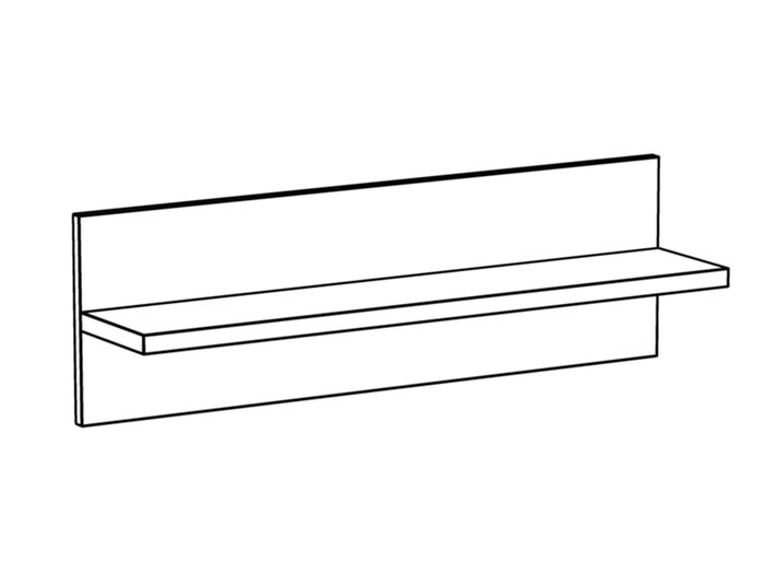 Полка малая Limbo бежево-белого цвета - купить Полки по цене 4100.0