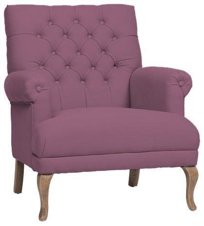 Кресло Кембридж розового цвета