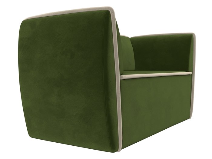 Прямой диван Бергамо зеленого цвета - лучшие Прямые диваны в INMYROOM