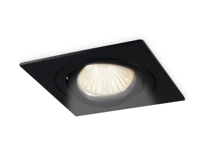Встраиваемый светильник Techno Spot черного цвета - лучшие Встраиваемые споты в INMYROOM