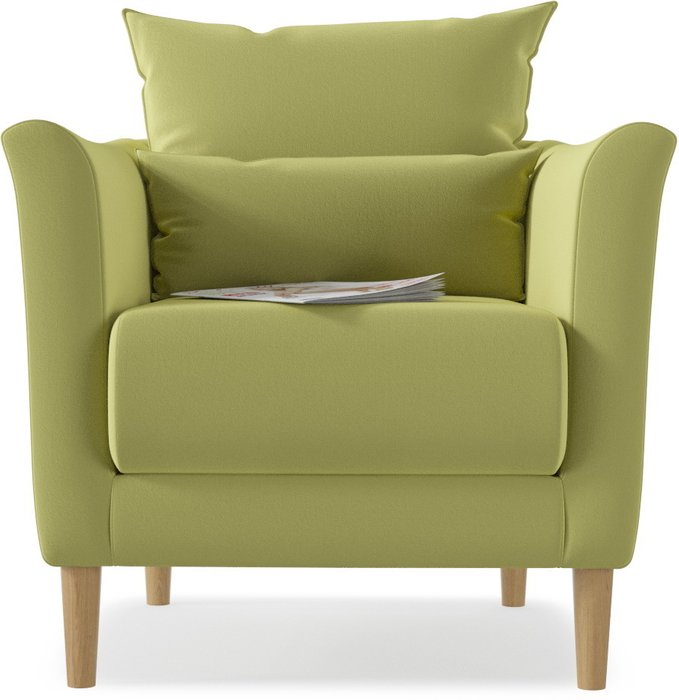 Кресло Катрин Green светл-зеленого цвета - купить Интерьерные кресла по цене 17350.0