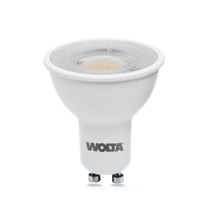 Светодиодная лампа 10Вт 6500K GU10 с линзой Wolta WSTD-PAR16-220V10W6KGU10-L - купить Лампочки по цене 176