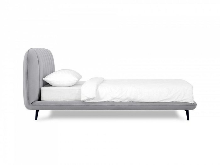 Кровать Amsterdam 160х200 серого цвета - лучшие Кровати для спальни в INMYROOM