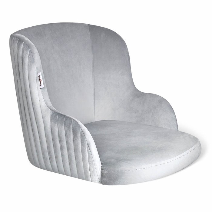 Стул с подлокотниками Prospero серого цвета - купить Обеденные стулья по цене 11950.0