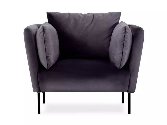 Кресло Copenhagen темно-серого цвета - купить Интерьерные кресла по цене 47880.0