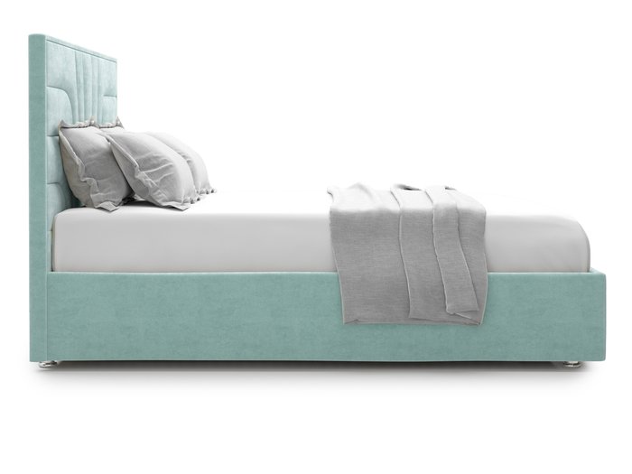 Кровать Premium Milana 180х200 бирюзового цвета с подъемным механизмом - лучшие Кровати для спальни в INMYROOM
