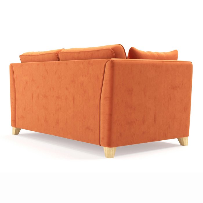 Двухместный диван Wolsly ST оранжевого цвета - лучшие Прямые диваны в INMYROOM