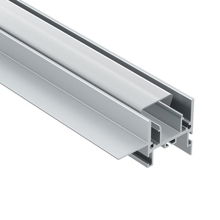 Алюминиевый профиль для натяжного потолка 5.1x3.5 - купить Профили для светодиодных лент по цене 4090.0