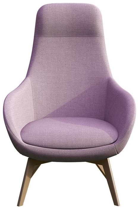 Кресло Арель Глазго сиреневого цвета - купить Интерьерные кресла по цене 79284.0