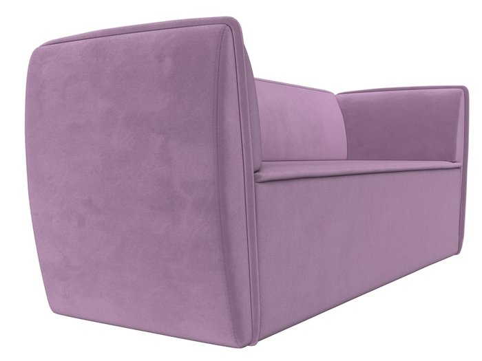 Прямой диван Бергамо сиреневого цвета - лучшие Прямые диваны в INMYROOM