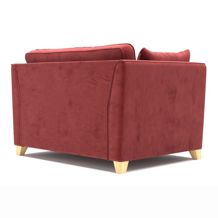 Кресло Wolsly MT красного цвета - лучшие Интерьерные кресла в INMYROOM