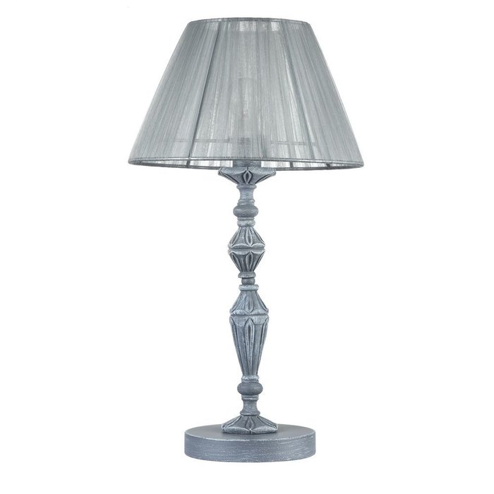Настольная лампа Monsoon серого цвета - купить Настольные лампы по цене 8640.0