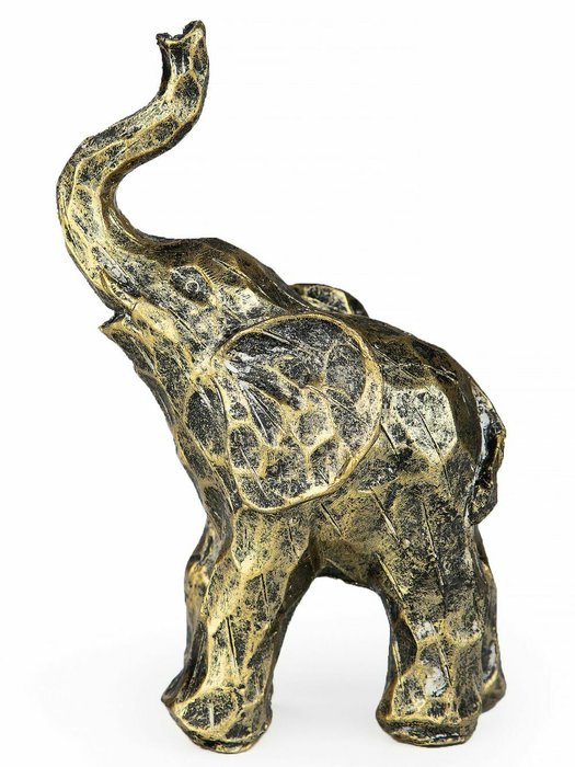 Декор Слоник золотистого цвета