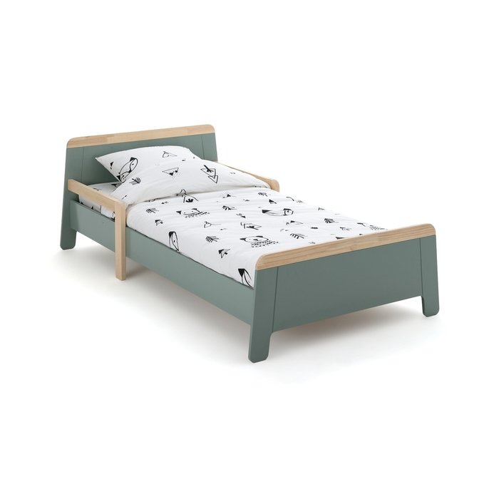 Детская кровать Arturo 90x190 зеленого цвета раздвижная Детская кровать Arturo 90x190 зеленого цвета раздвижная