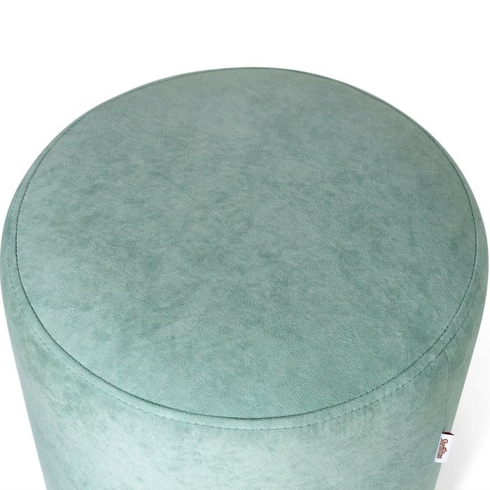 Пуф круглый Alioth светло-зеленого цвета - купить Пуфы по цене 6530.0